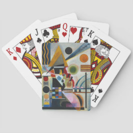 Kandinsky's Abstrakt Painting Swinging Spelkort