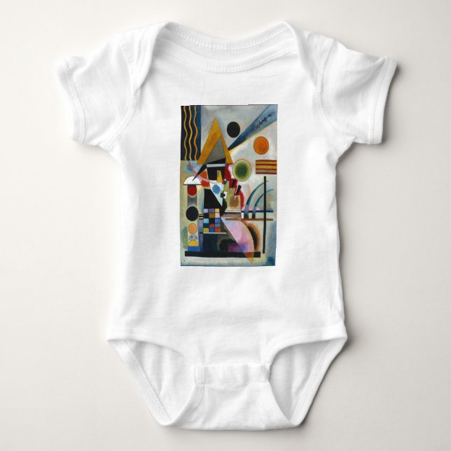 Kandinsky's Abstrakt Painting Swinging Tee (Framsida)