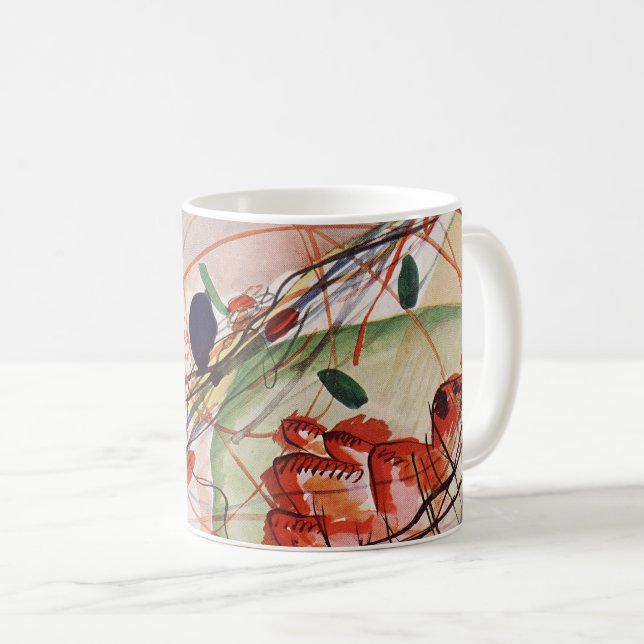 Kandinsky's Aquarell Kaffemugg (Framsida höger)