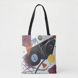 Kandinsky's Dream Tote Bag - Abstrakt Expression Tygkasse