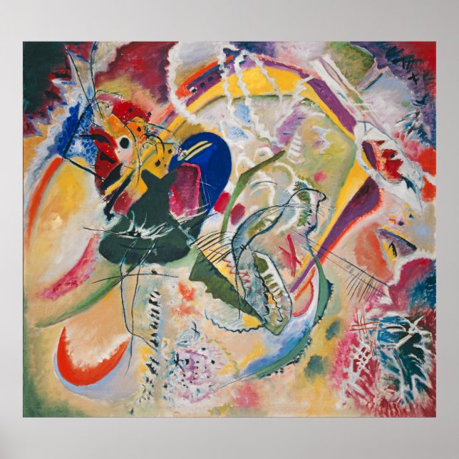 Kandinskys improvisation 35 poster (Framsidan)