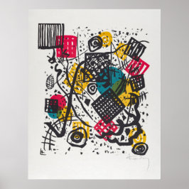 Kandinsky's Kleine Welten V Poster