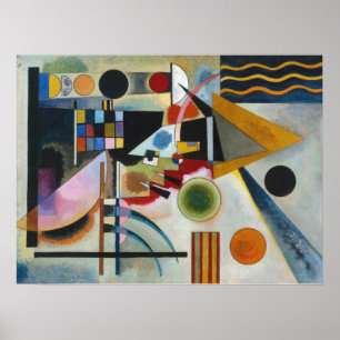 Kandinsky's Swinging Abstrakt Painting Poster