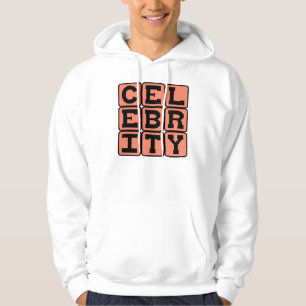 Kändis, Berömd Person Sweatshirt Med Luva