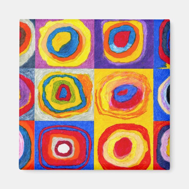 Kandisnky Circles Magnet (Framsidan)