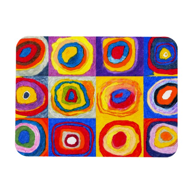 Kandisnky Circles Magnet (Horisontell)