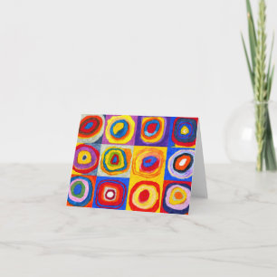 Kandisnky Circles Note Card Kort