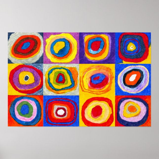 Kandisnky Circles Poster (Framsidan)