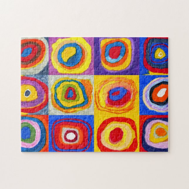 Kandisnky Circles Puzzle Pussel (Horisontell)