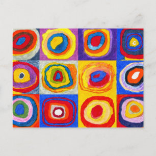Kandisnky Circles vykort