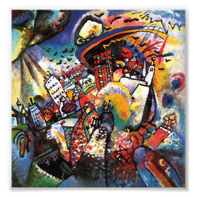 Kandisnky Moskva I Fototryck (Framsidan)