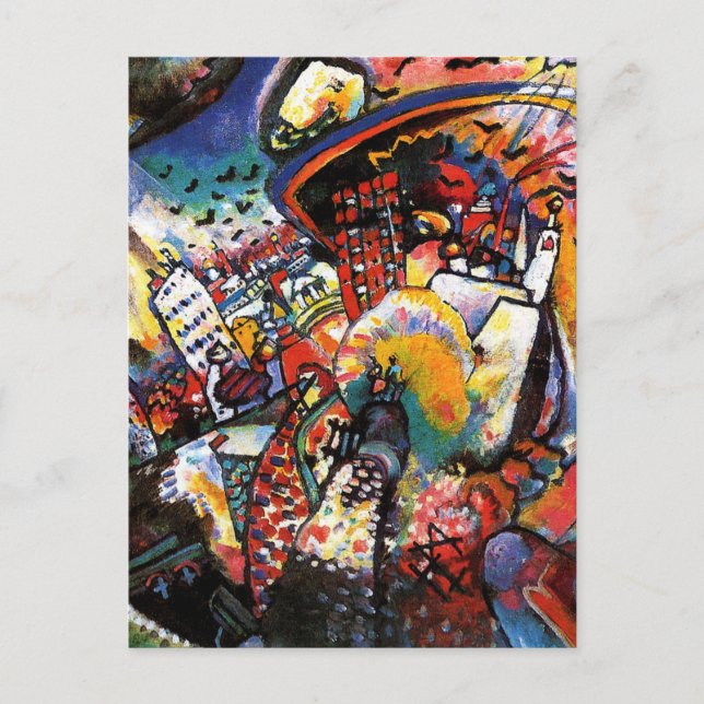 Kandisnky Moskva I vykort (Framsida)