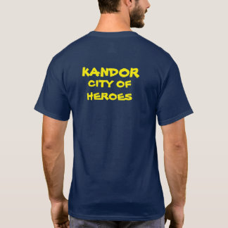 KANDOR-STAD AV HJÄLTAR T SHIRT