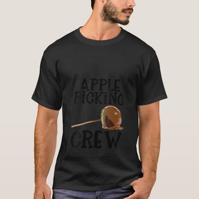 Kandy Apple Picking Crew Funny Candy Desser T Shirt (Framsida)