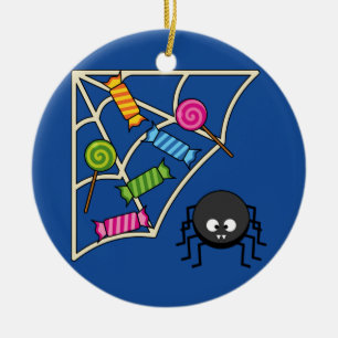 Kandy Catcher spider Julgransprydnad Keramik