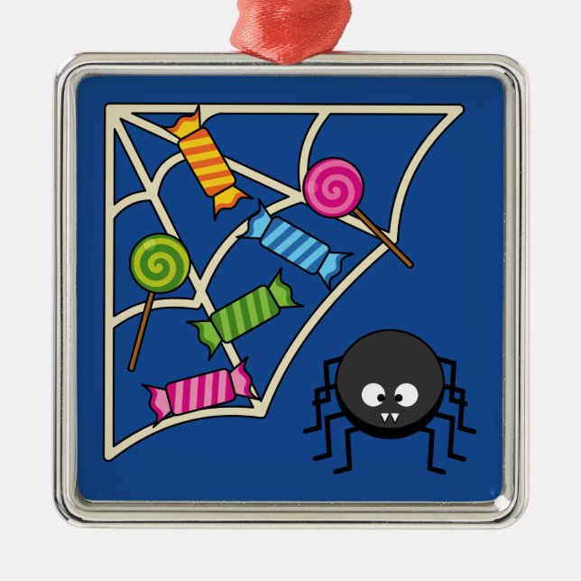Kandy Catcher spider Julgransprydnad Metall (Framsidan)