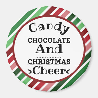 Kandy Chocolate och jul Cheer Magnet