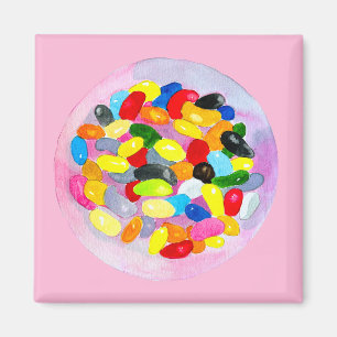 Kandy färglös sötsylt lollie magnet