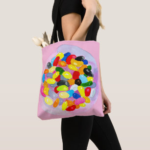 Kandy färglös sötsylt lollie tygkasse