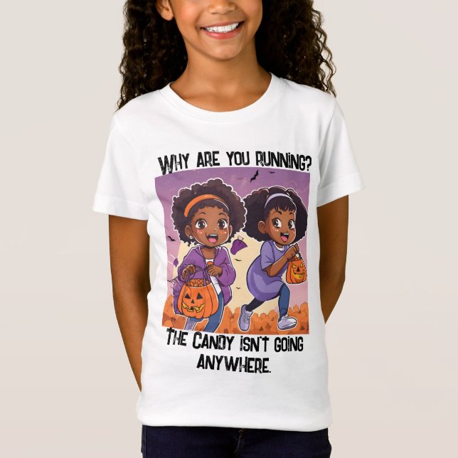 Kandy går ingenstans! t shirt (Framsida)
