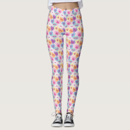 Kandy Hearts Leggings (Rosa)
