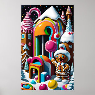 Kandy-Jackat julgreeter - Ken Gage Art Poster
