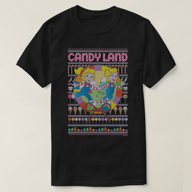 Kandy Land jul Ugly Sweater T Shirt (Design framsida)