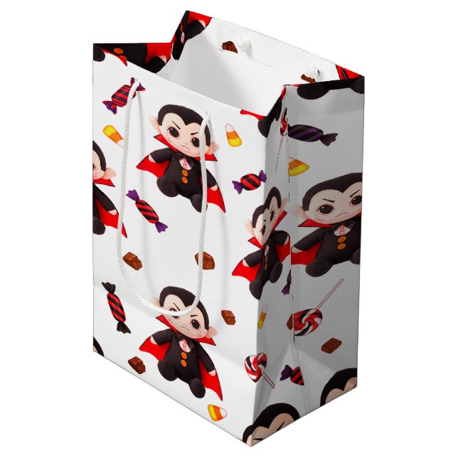 Kandy och Dracula för Halloween Gift (Framsidan Vinklad)