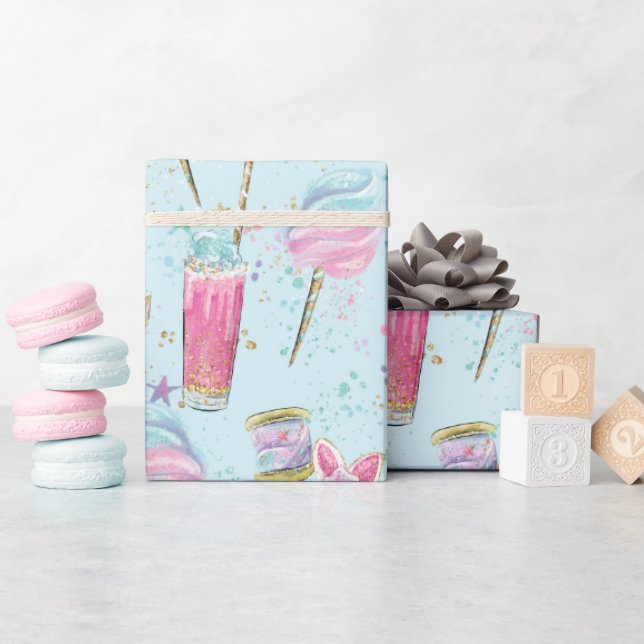 Kandy och Mönster Presentpapper (Baby Shower)