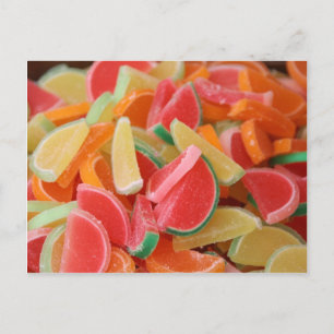 Kandy orange slitage vykort