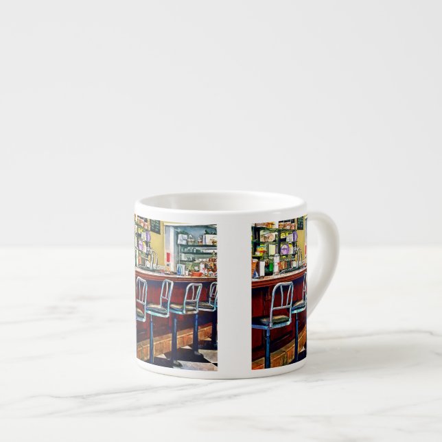 Kandy Store med soda Fontän Espressomugg (Framsida höger)