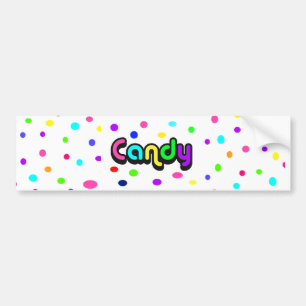 Kandy-stötdekal Bildekal