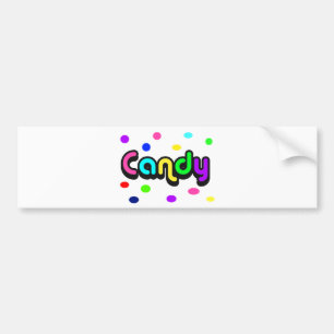 Kandy-stötdekal Bildekal