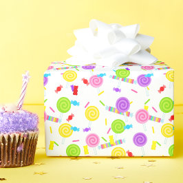 Kandy Sweet Treats Wrapping Papper Presentpapper