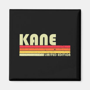 Kane-gåva Namn Personlig Rolig Retro Vintage T Magnet