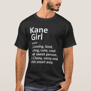 KANE GIRL PA PENNSYLVANIA Funny City Roots Gi T Shirt