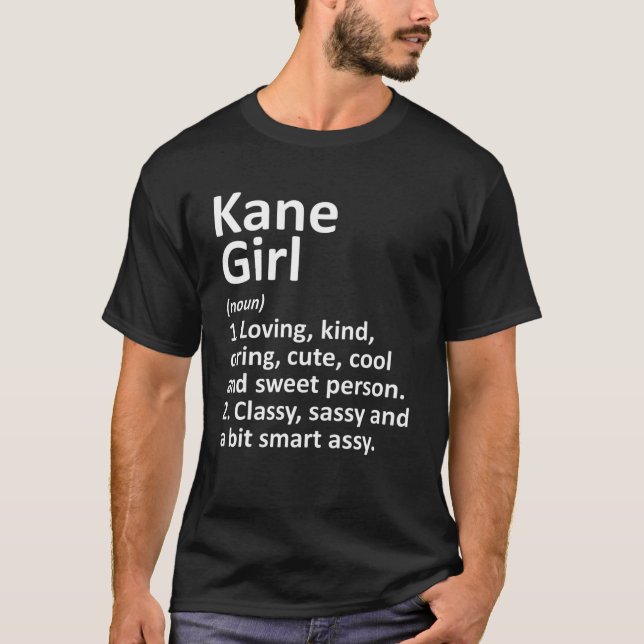 KANE GIRL PA PENNSYLVANIA Funny City Roots Gi T Shirt (Framsida)