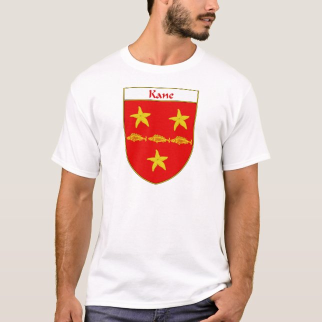 Kane vapensköld-/familjvapensköld t-shirt (Framsida)