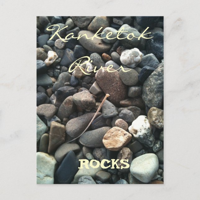 Kanektokfloden ROCKS! Vykort (Framsida)