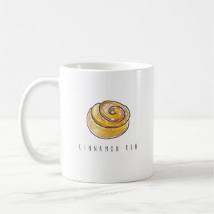 Kanel Bun swedish Kanelbulle Kaffemugg