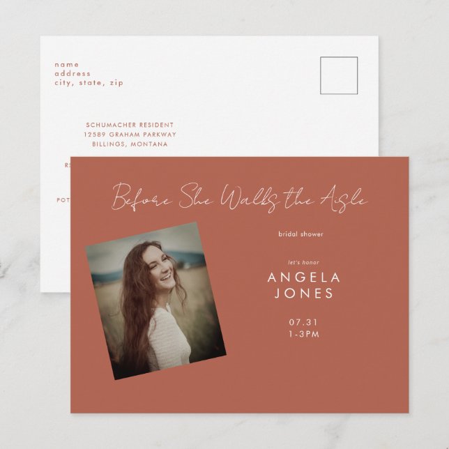 Kanel innan hon går och Möhippor foto Vykort (Fram/baksida)