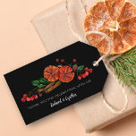 Kanel och Orangar Julfavör Presentetikett<br><div class="desc">Vackra orangar,  kanel,  bär och löv med ert budskap i chic,  dessa julfest favärdesstämplar är perfekt för er speciella händelse. MATCHING-objekt i vår samling.</div>