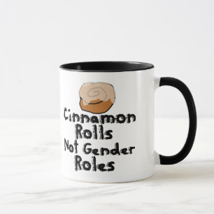 Kanel Rolls, inte gender roller Mugg