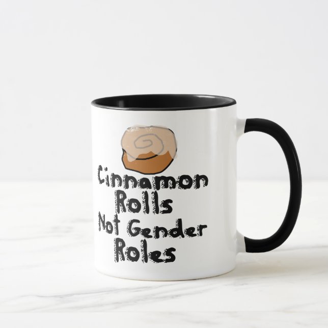 Kanel Rolls, inte gender roller Mugg (Höger)