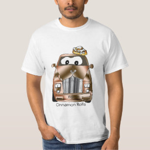 Kanelbrun Rolls (Royce) T skjorta och dräkt T-shirt
