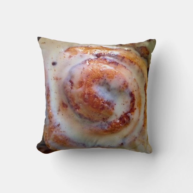 Kanelbrun rulle kudder kudde (Framsida)