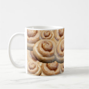 Kanelbrun rullsalighet kaffemugg