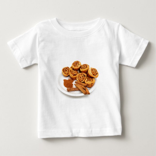 Kanelbruna Rolls Tee Shirt (Framsida)
