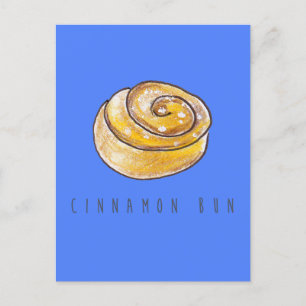 Kanelbulle Kanelrullar Kaffe Fika Vykort