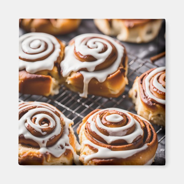 Kanelbulle Magnet (Framsidan)